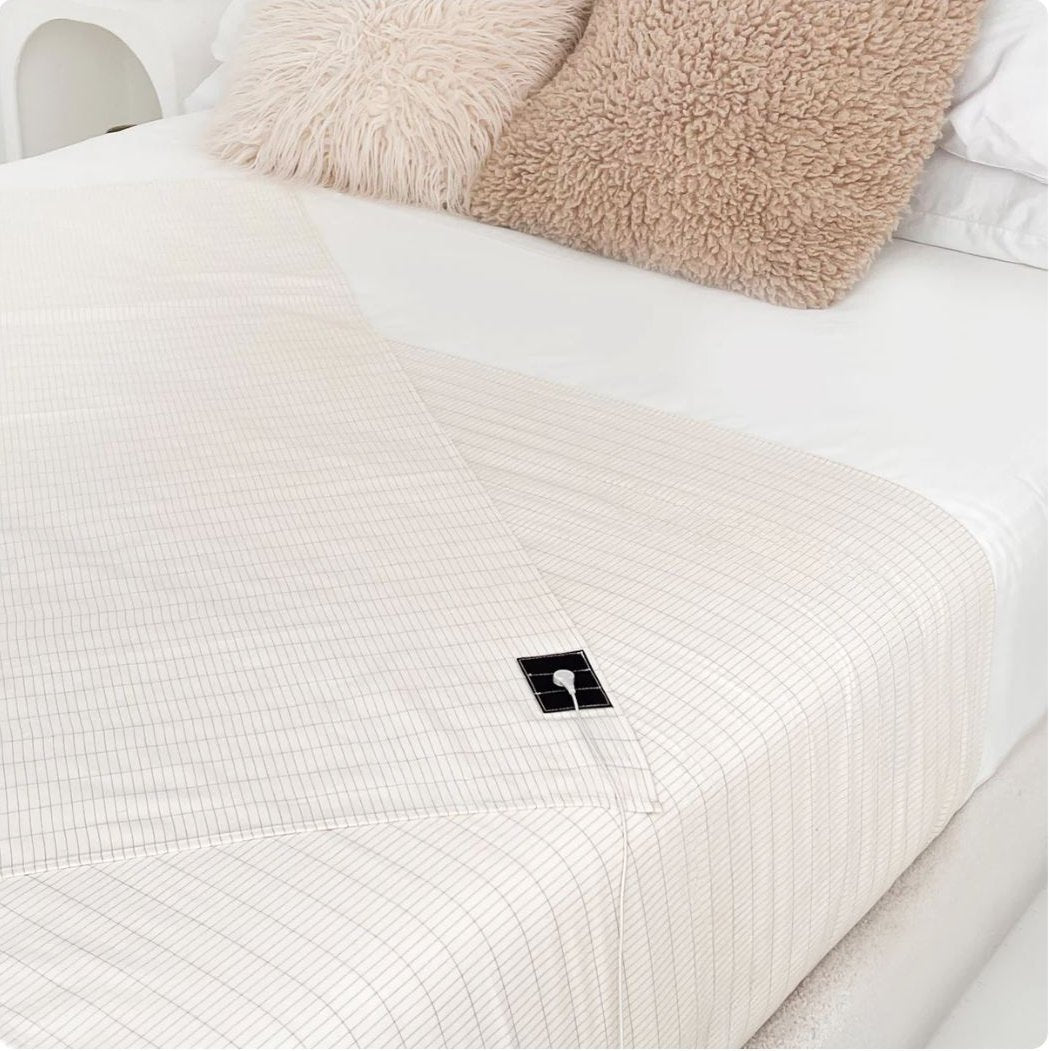 Organic Cotton Grounding Bedsheet (Fitted or Universal Flat sheet)