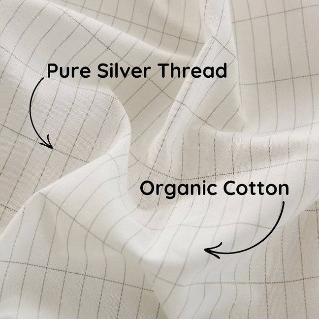 Organic Cotton Grounding Bedsheet (Fitted or Universal Flat sheet)